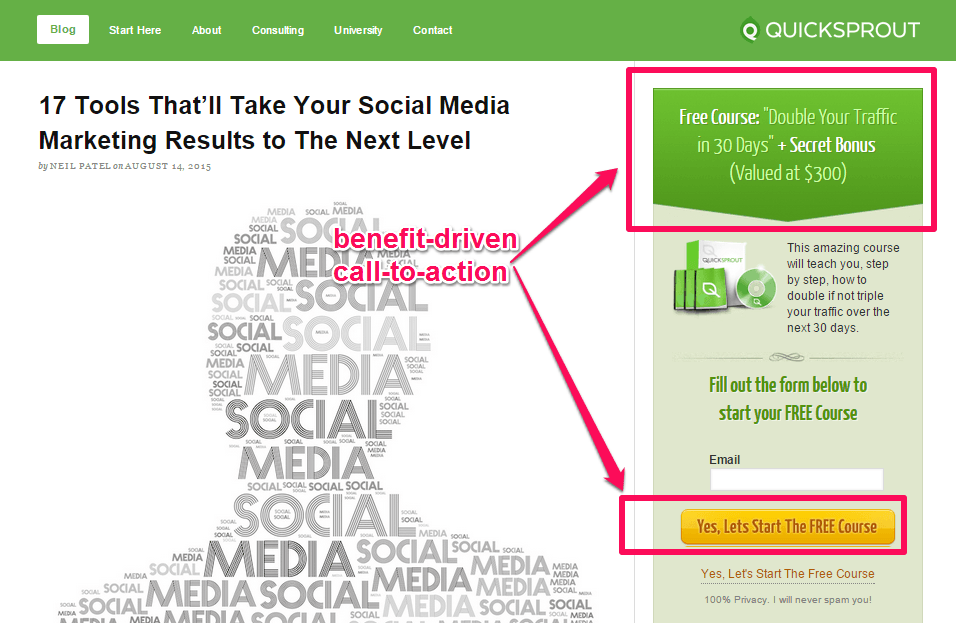 如何優化網站轉換率？重點在于你的 CALL TO ACTION 5